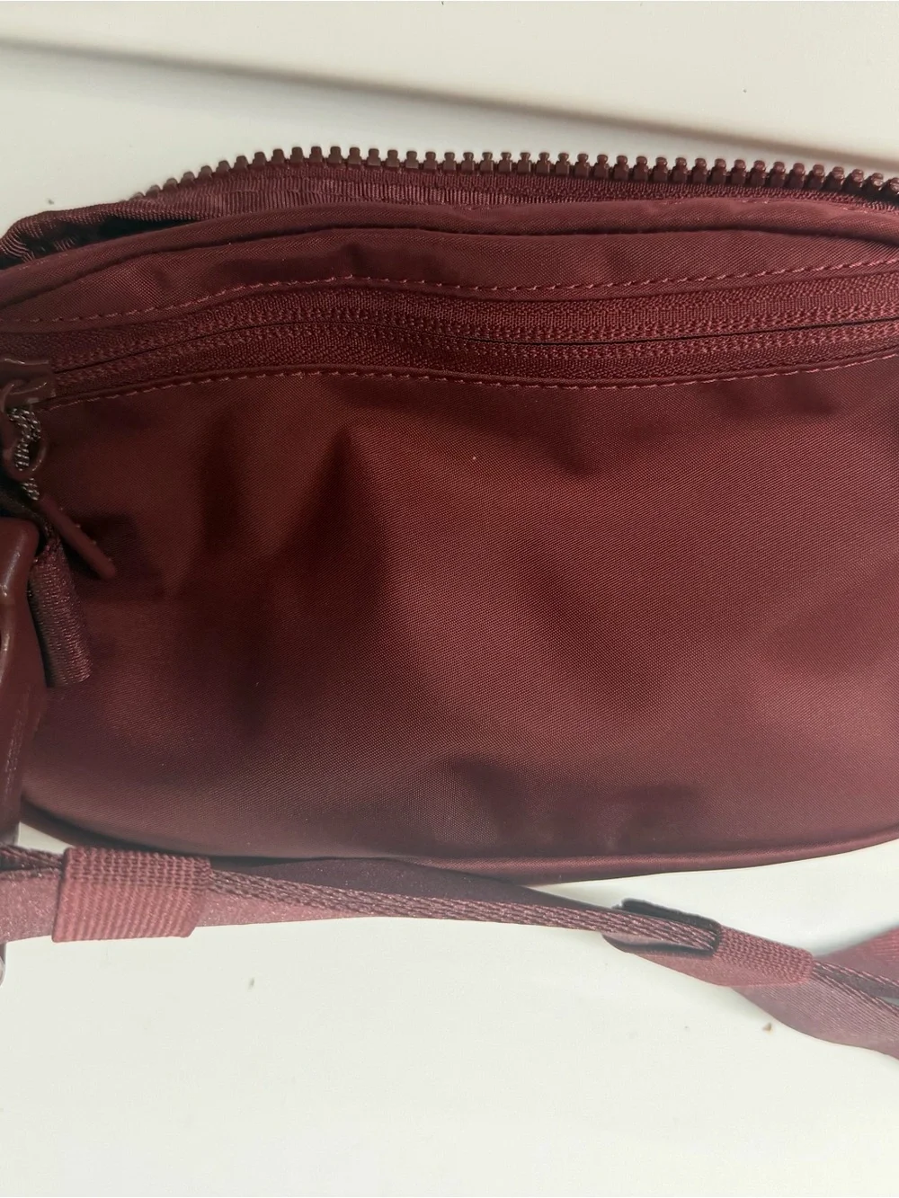 Lululemon Burgundy Belt Bag